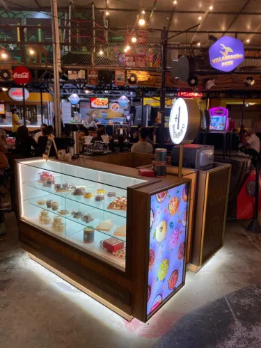 Quiosque Gourmet Completo para Doceria, Cafeteria, Açaí ou Confeitaria