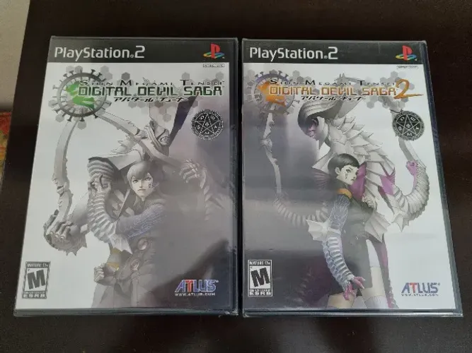 Digital Devil Saga 1 e 2 PS2 Novos Lacrados
