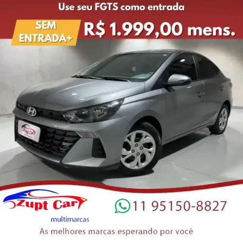 Hyundai HB20S Comfort 1.0 Flex 12V Mec. 2024
