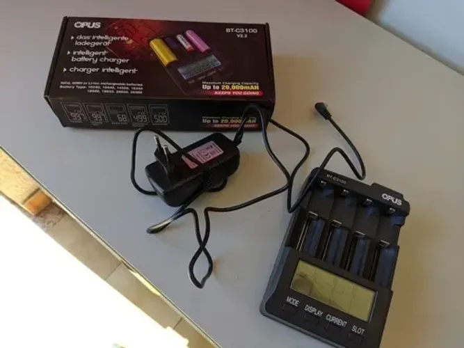 carregador de pilhas opus bt-c3100 v2.2