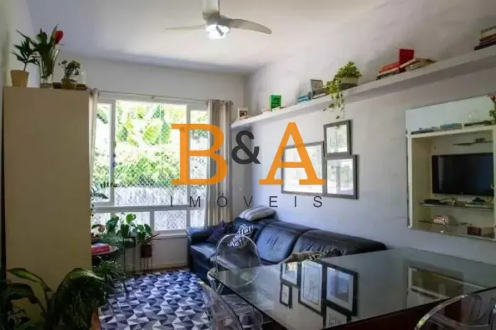 Apartamento de 2 quartos no Jardim Botânico com excelente planta
