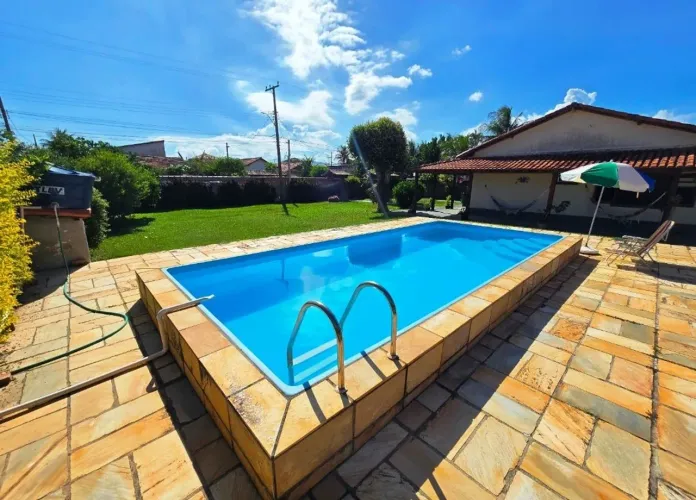 Casa Luz em Saquarema - Piscina, Churrasqueira e a 3 Min da Praia do Boqueirão casa grande