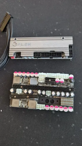 Fonte Plex 400w hifi DC ATX + fonte brinde