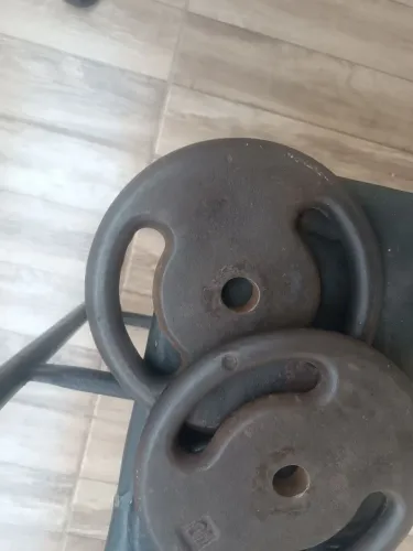 Duas anilhas de 10 kg