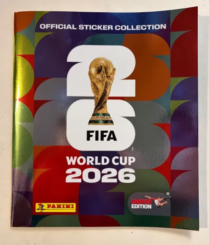 Álbum Copa do Mundo 2026 da Suíça United Edition