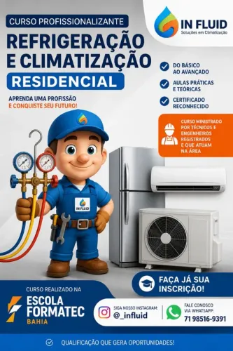 Curso de refrigeração e ar condicionado 