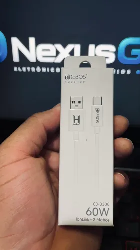Cabo USB A para Tipo-C 60W 2M Hrebos