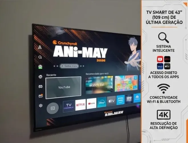 TV FULL HD 4K NO PRECINHO