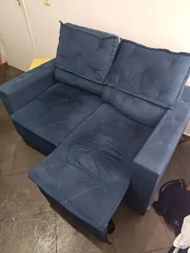 Sofá retrátil 2 lugares