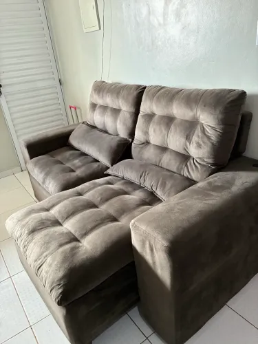 Sofá reclinável 