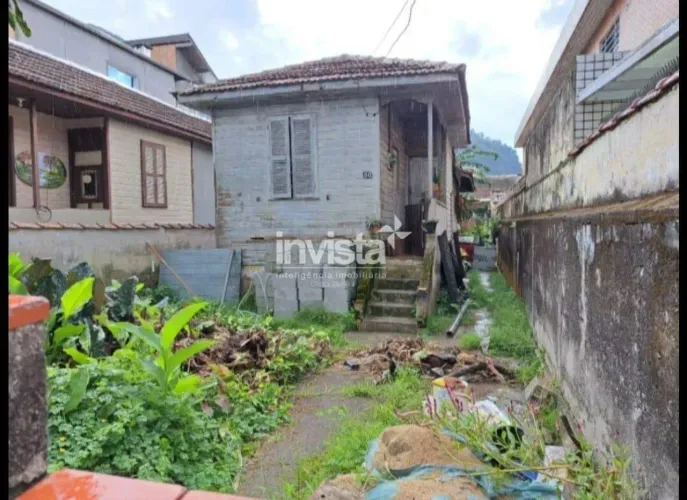 Terreno de 7x35 para venda em Santos