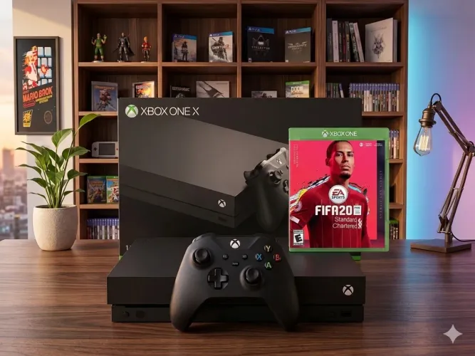 Xbox One X + Jogo