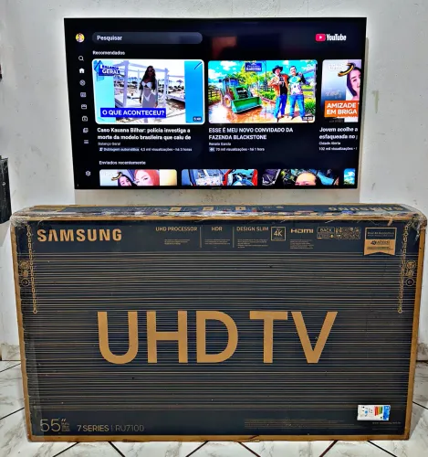 Smart TV Samsung 55 polegadas 4K