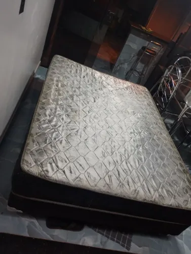 Cama box casal molas ensacadas entrego