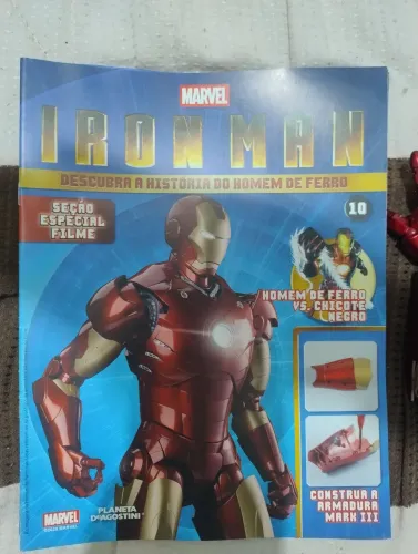 Lote de edições da Armadura Mark 3 homem de ferro