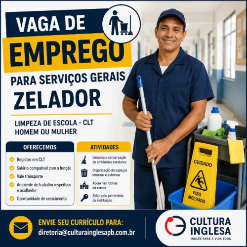 Vaga de Zelador