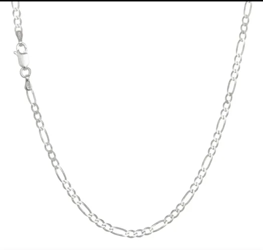 Corrente Prata Figaro 925