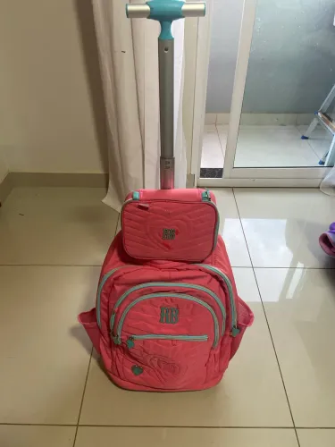 Mochila escolar RB Rebeca Bonbon + Estojo