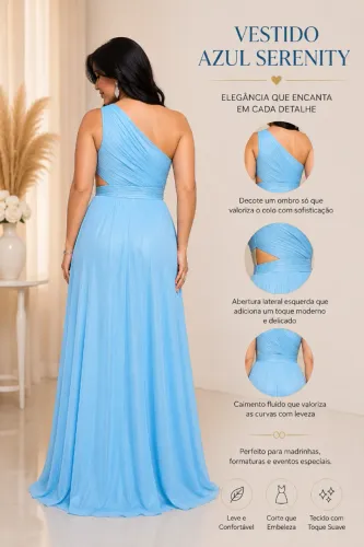 Vestido azul serenity