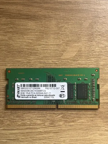 Memória Ram DDR 4 8Gb para notebook 