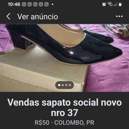 Vende sapato social novo feminino