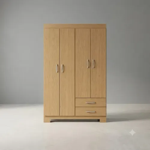 Guarda Roupa Moscou Com 4 portas Novo!