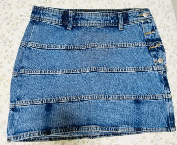 Saia jeans 