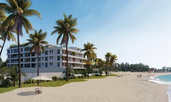 Apartamentos com varanda / sacada gourmet e pé na areia no Bessa - AP1421