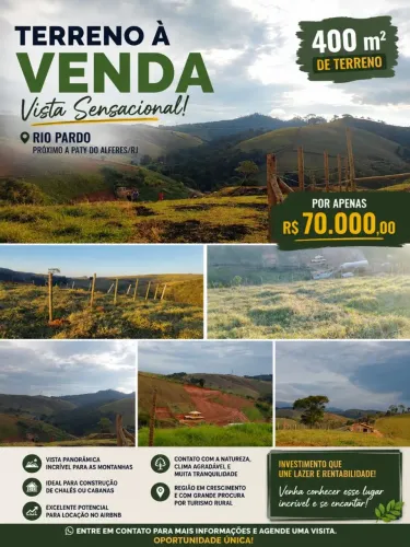 Terreno próx Paty Alferes