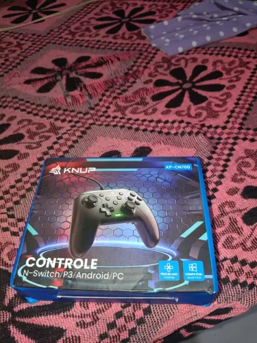Vendendo controle knup controle pega ps3 e Android e Pc