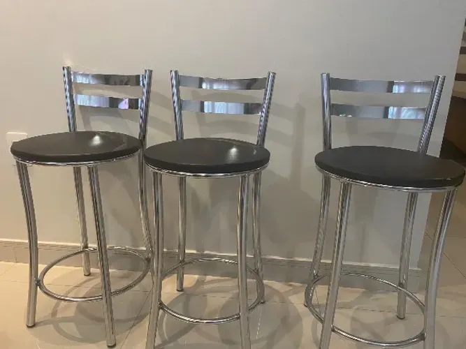 Banquetas/ assento preto