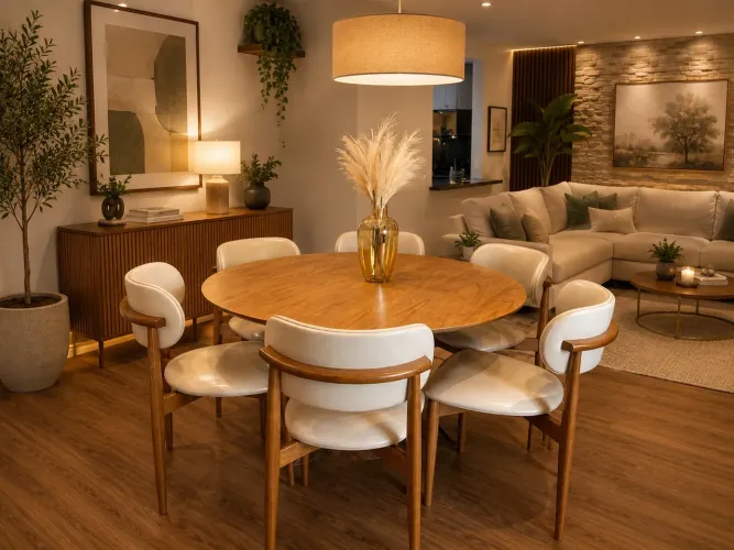 Mesa 6 Cadeiras 21x de 469,00 FRETE GRÁTIS TAUBATÉ
