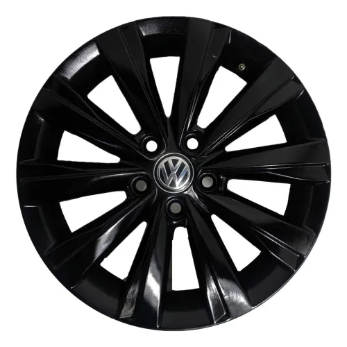 Roda Aro 15 Liga Leve 5 Furos Polo Virtus Tsi 2018 2023 Preto