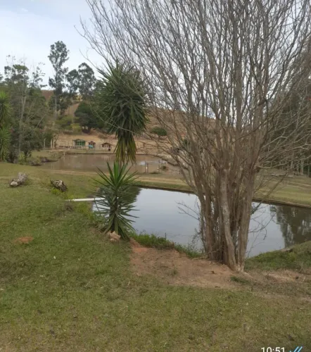 Sítio 18,7 Alqueires, Boa de Água com 5 Lagos, Casa Sede com 2 Dormitórios, Casa Caseiro,