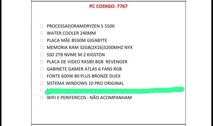 Gabinete cpu