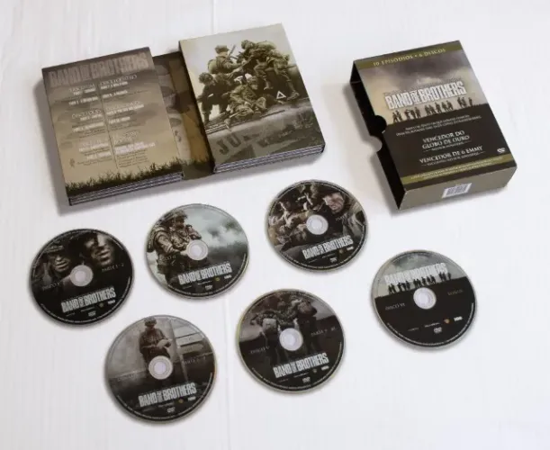 Box de DVDs Band Of Brothers - Série Completa