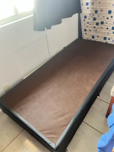 Cama box solteiro + colchão 