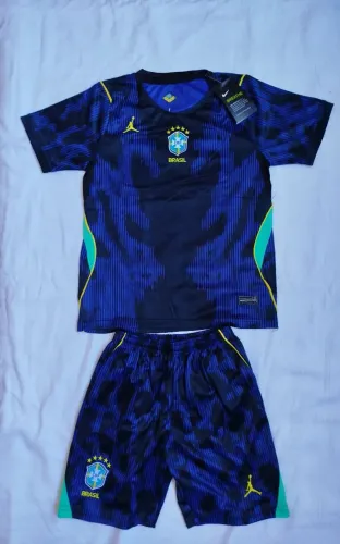 Kit Camisa&Bermuda Brasil Infantil