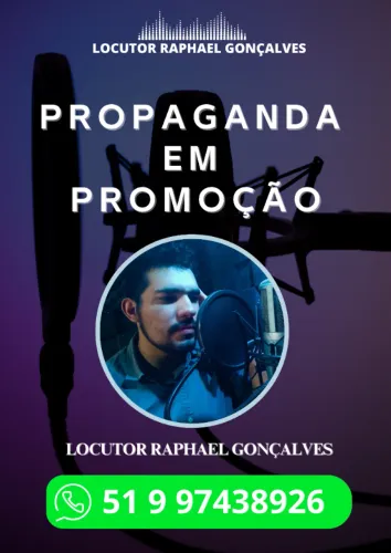 Gravação de Propaganda em Promoção