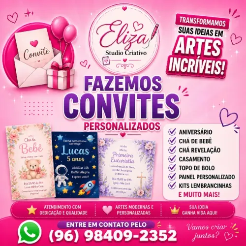 Studio Criativo da Eliza - Região MCP, STN E BRASIL