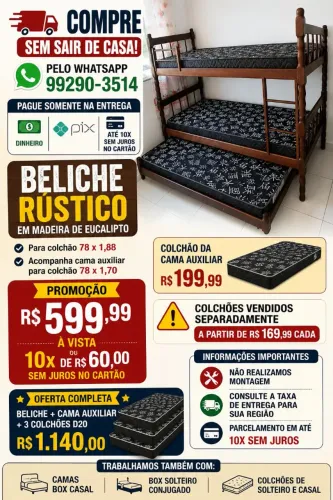 Treliche # beliche com auxiliar novo ### 10x sem juros no cartão