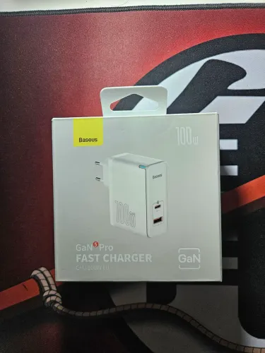 Carregador Baseus de 65W e 100W (Com cabo) 