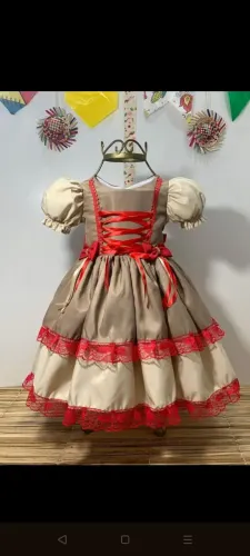 Vestido junino Maria Bonita 