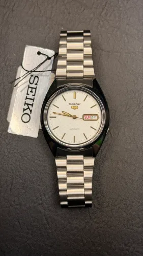 Seiko 5 Automatic SNXG47- Full Set (Novo, sem uso)