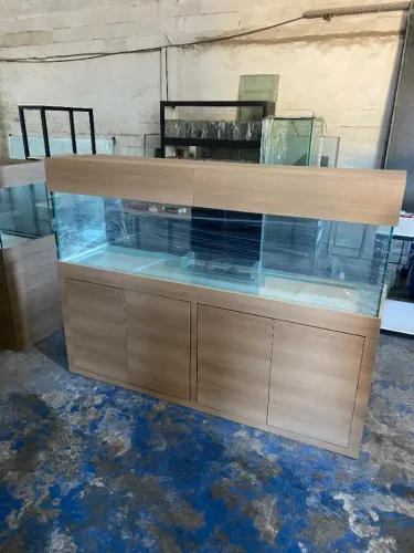 Aquário de 375 Litros + Móvel naval 150x50
