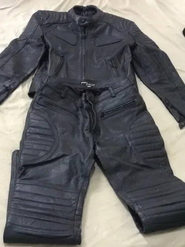 CONJUNTO COURO MOTOBOY LUMICA PRETO
