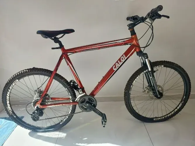 Bike Caloi Supra Aro 26 Suspensão e Freio a Disco