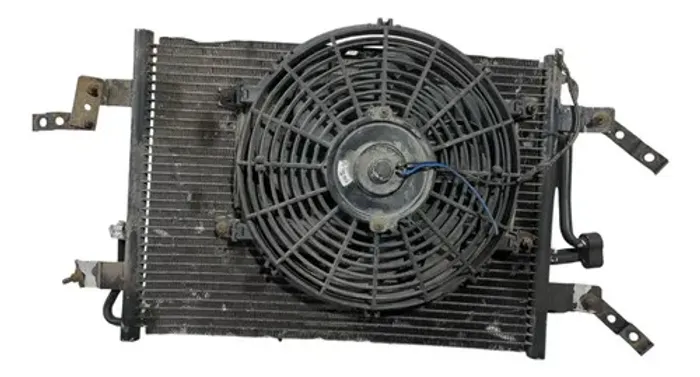 Condensador Ar Condicionado Com Ventoinha Vw * 10160