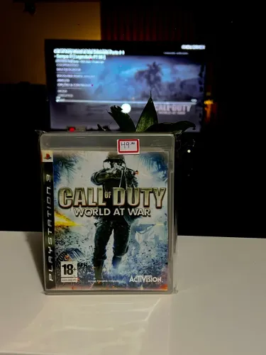 Call of Duty Word at War - Original PlayStation três mídia física