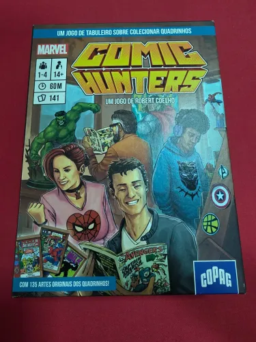 Jogo de tabuleiro/cartas Comic Hunters